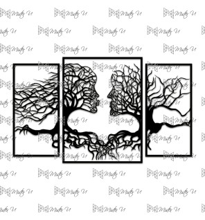 Triptych Man & Woman