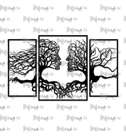 Triptych Man & Woman