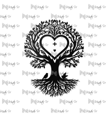 The Tree of Life Heart - model nr 1