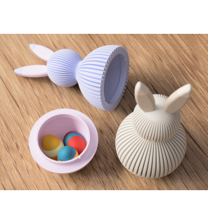 Boîte Japonaise en Forme de Lapin