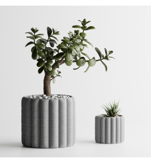Inflated Soft Cloth - Planter - Model 5