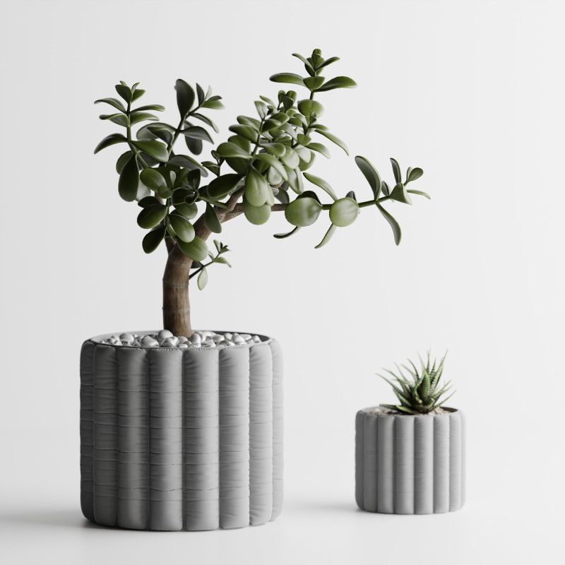 Inflated Soft Cloth - Cache-Pot - Modèle 5