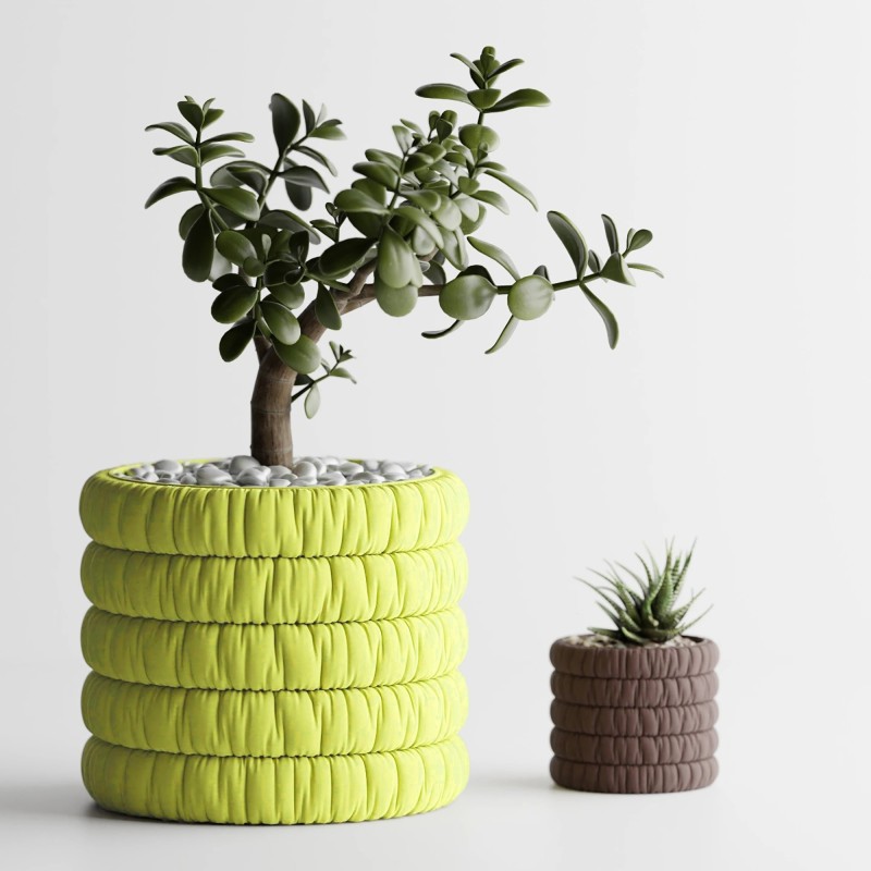 Inflated Soft Cloth - Planter - Model 1