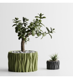 Wavy Wide - Planter - Model 3