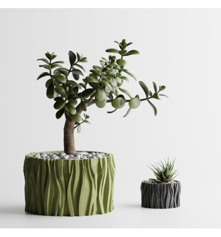 Wavy Wide - Cache-Pot - Modèle 3