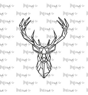 Cerf - modèle nr 3