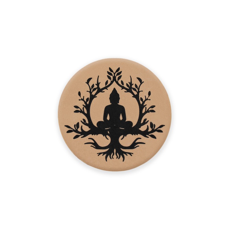 Dessous de verre Bouddha & Arbre de vie modèle nr 2 Dessous de verre Bouddha & Arbre de vie modèle nr 2