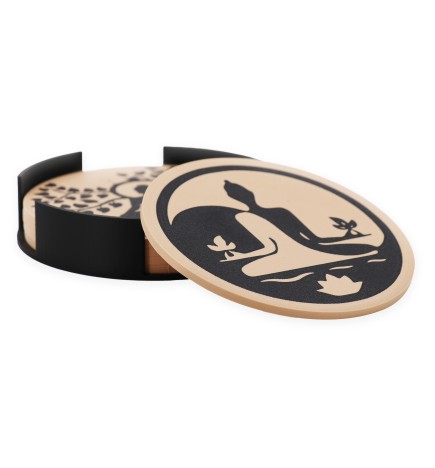 Coaster Buddha & Lotus model no. 1