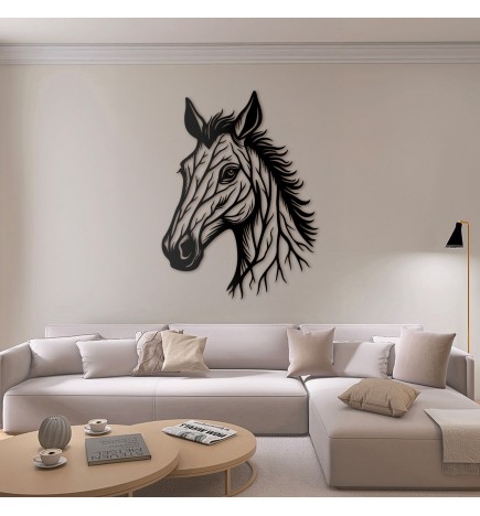HorseBark - Wild Lightning - Horse Head