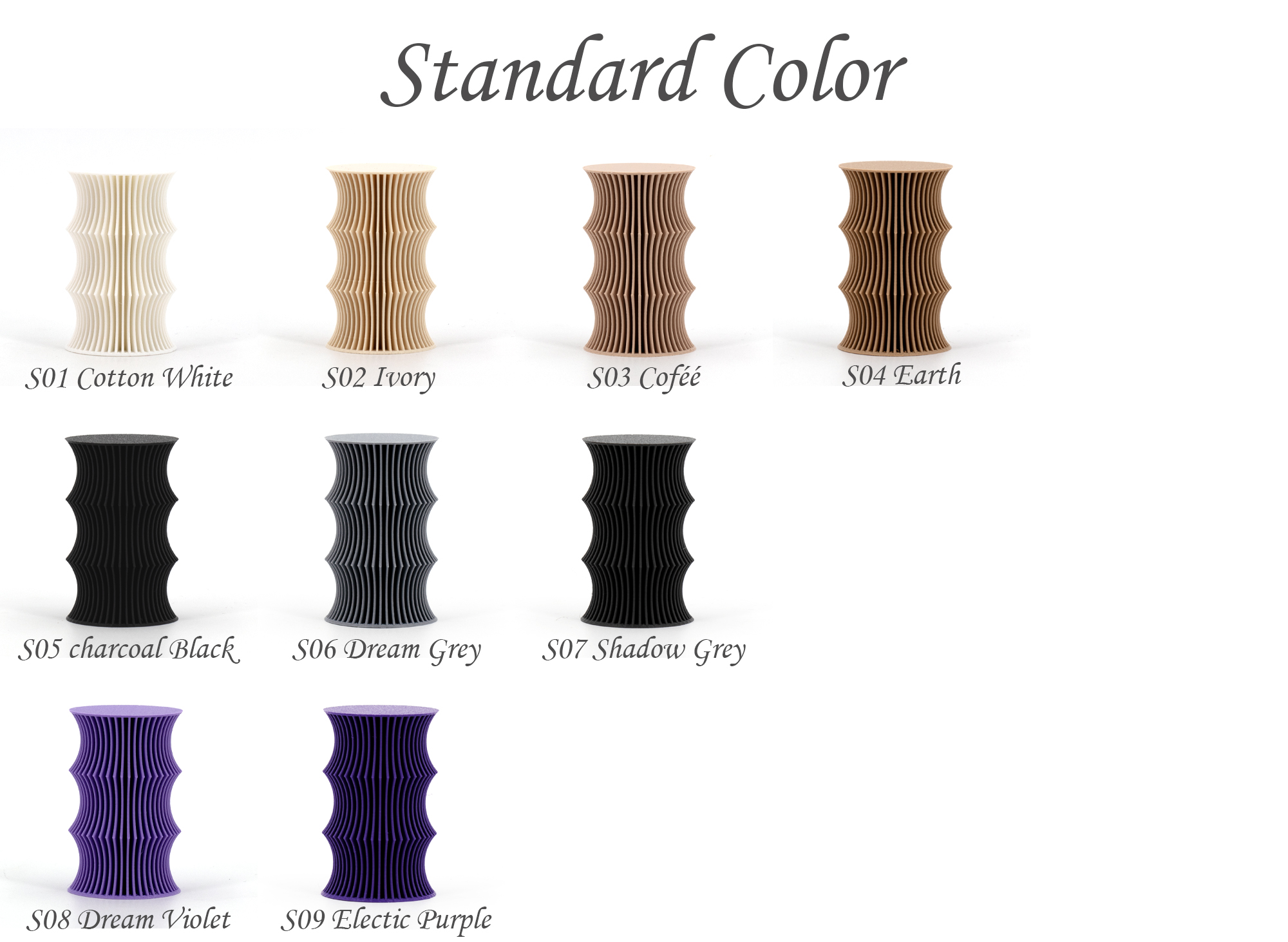 Palette de couleurs nr 1