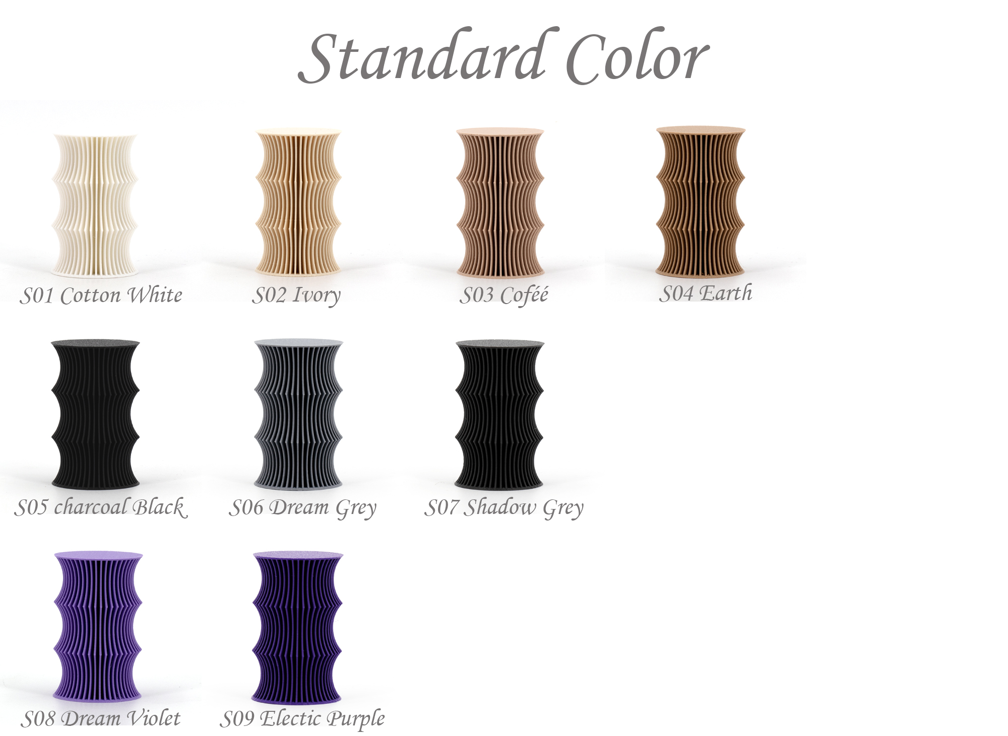 Palette de couleurs nr 1